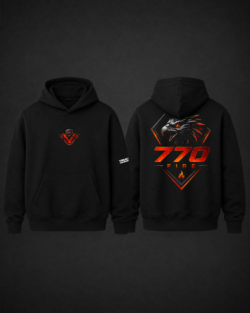 770 Fire Felpa