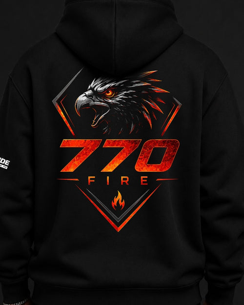 770 Fire Felpa