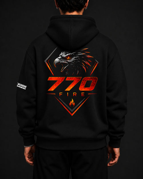 770 Fire Felpa